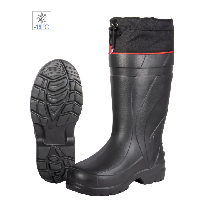 Зимние сапоги NORFIN STEP LIGHT с манжетой, черный, EVA р.40-41 14868-4041